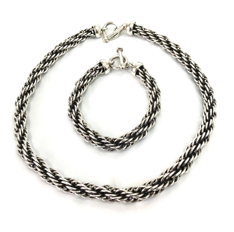 Elegant Rope Braided Design Set