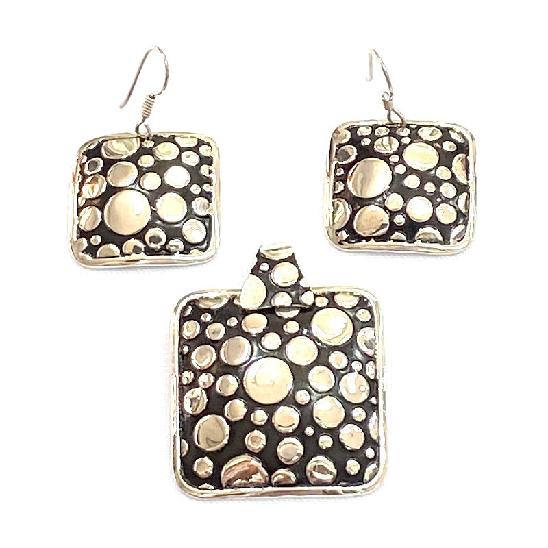 Beautiful Square Dots Pattern Set