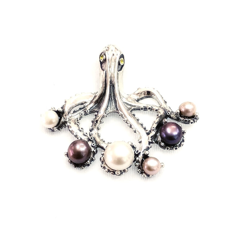 Beautiful Octopus Pearls Pendant