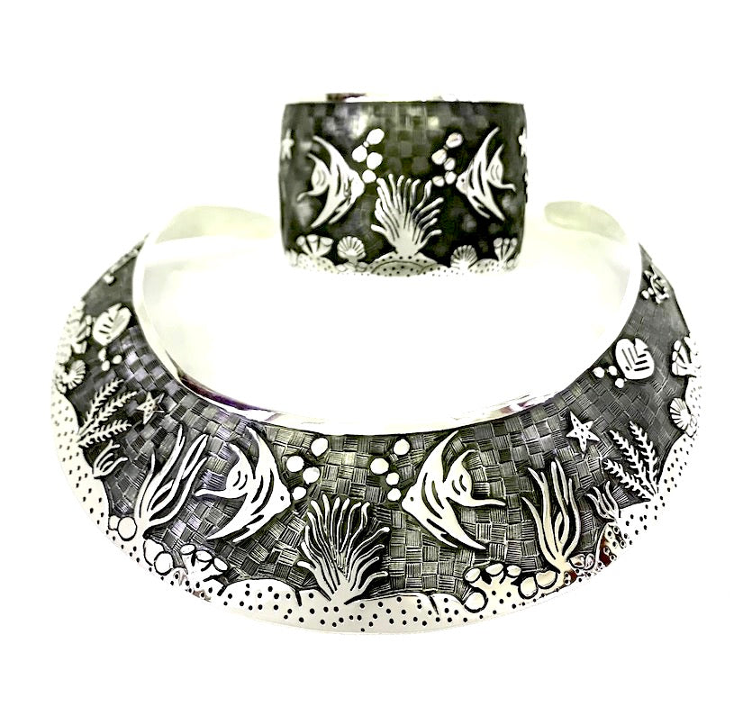 Stunning Carved Sea Life Set