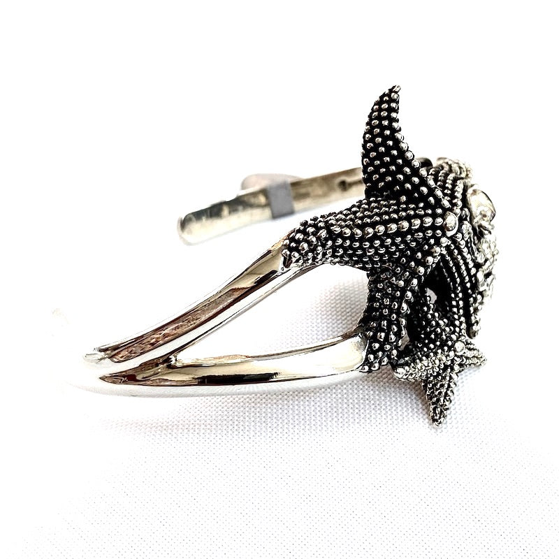 Gorgeous Sea Life Design Cuff Bracelet