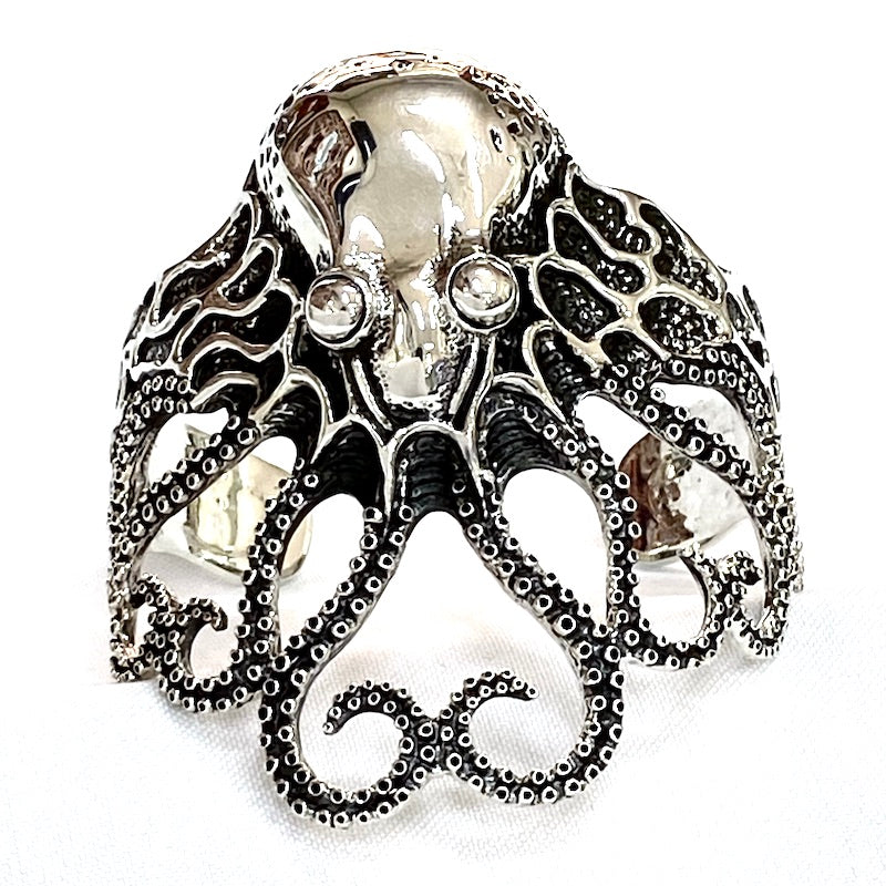 Stunning Octopus Design Cuff Bracelet