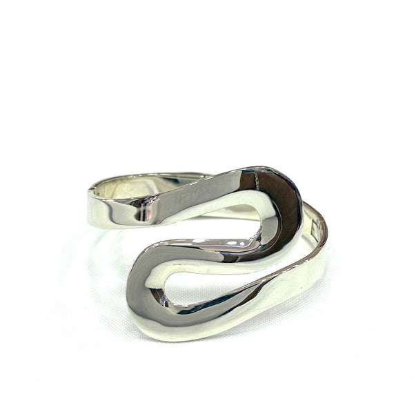 Gorgeous Wavy Design Cuff Bracelet – Sergio's Silver From Taxco