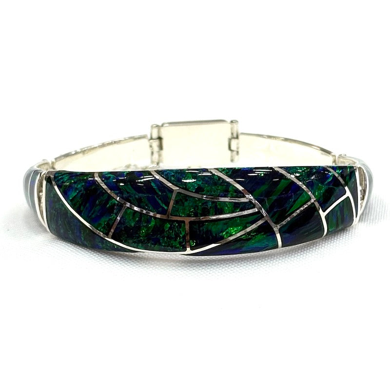 Beautiful Dark Green Opal Bracelet