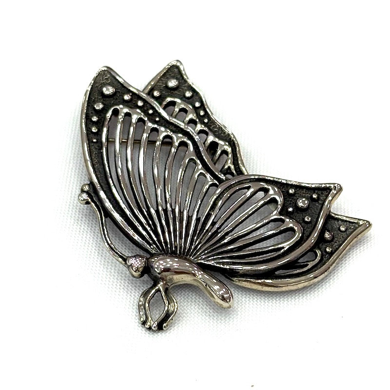 Large Butterfly Design Pendant-Pin