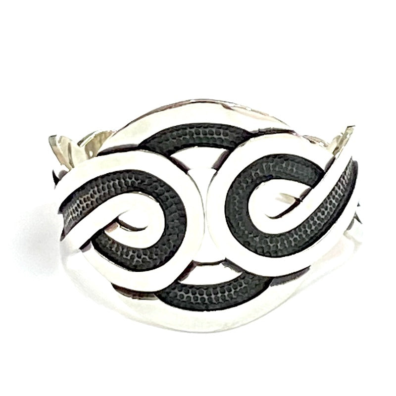 Elegant Taxco Vintage Designer Cuff Bracelet