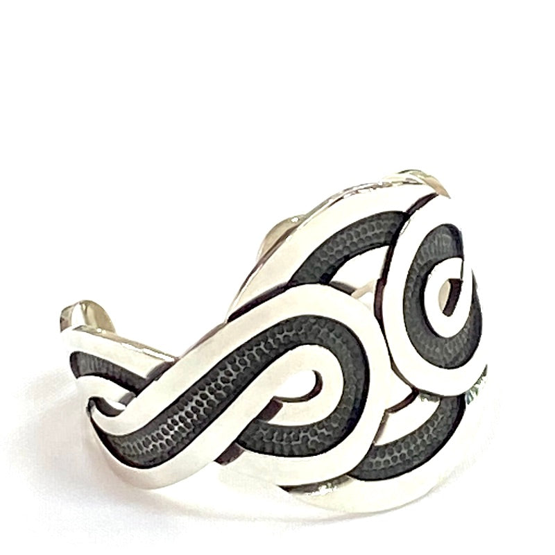 Elegant Taxco Vintage Designer Cuff Bracelet