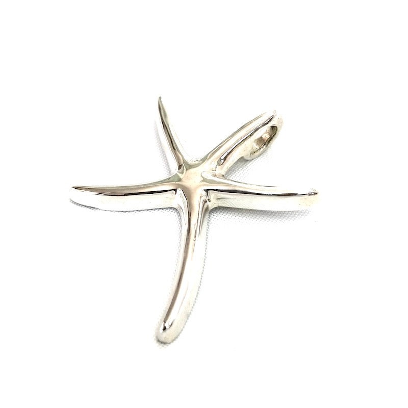 Beautiful Silver Starfish Pendant