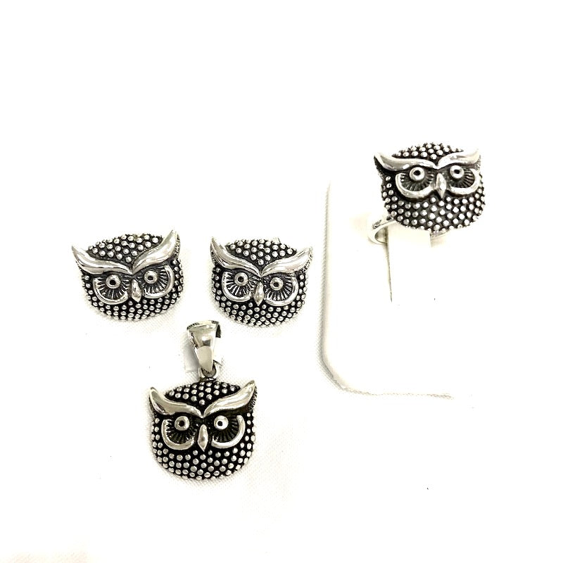 Gorgeous Owl Design 4 Piece Set