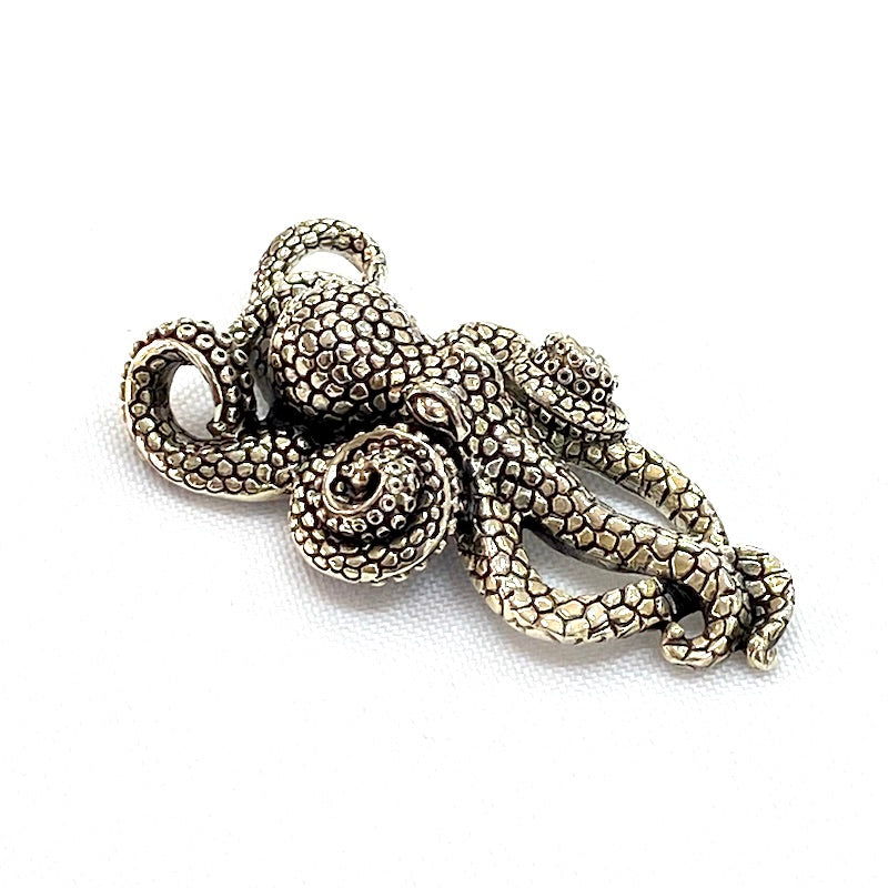 Stunning Silver Octopus Pendant