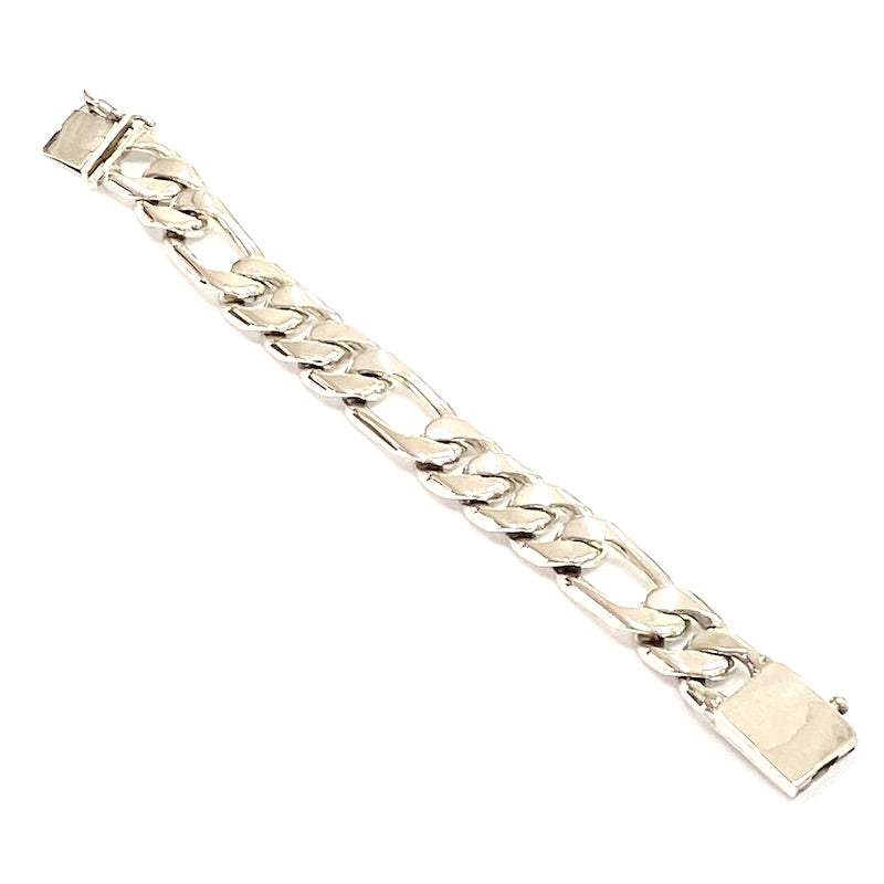 Striking Figaro Link Bracelet