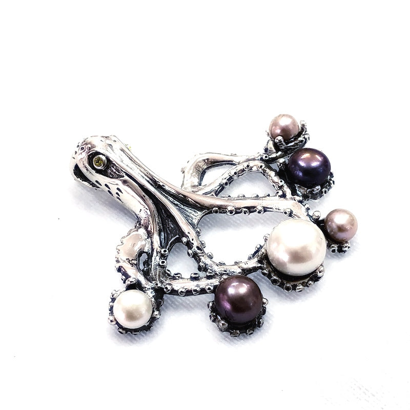 Beautiful Octopus Pearls Pendant