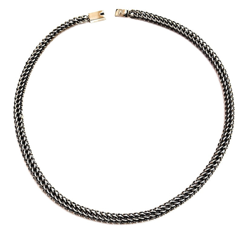 Chino Link Design Silver Chain
