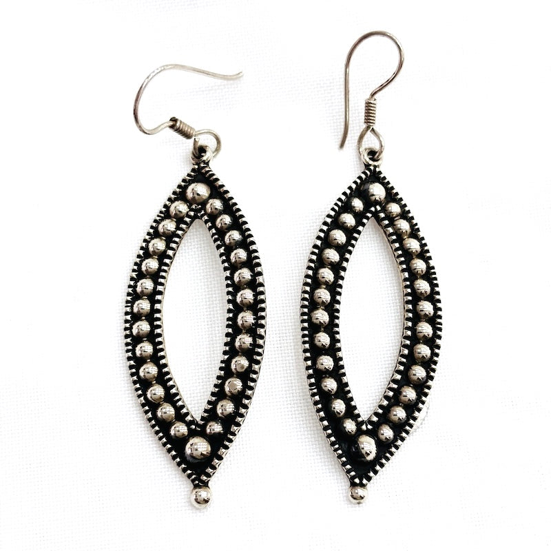 Stunning Vintage-Inspired Silver Earrings