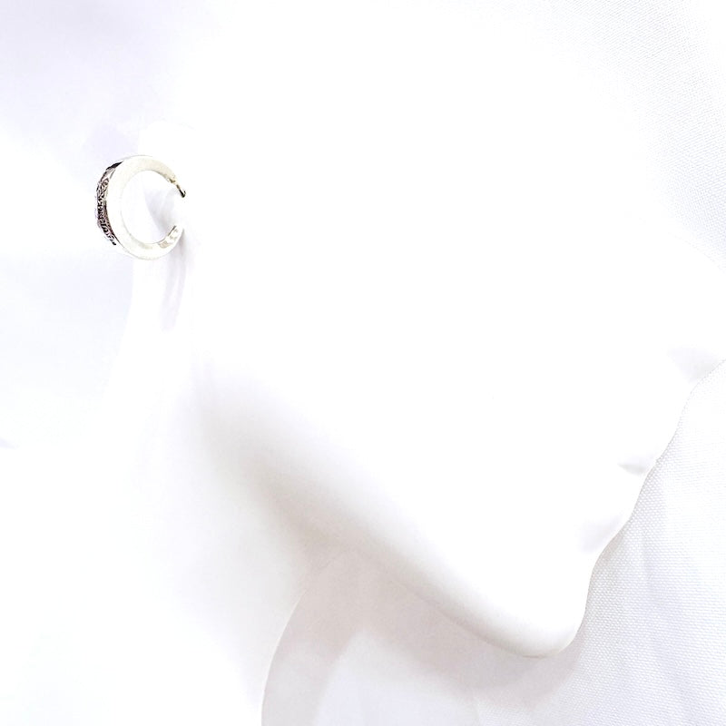 Beautiful Curved Angle Hoop Earrings