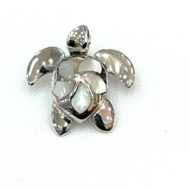 Mother Of Pearl Silver Pendant
