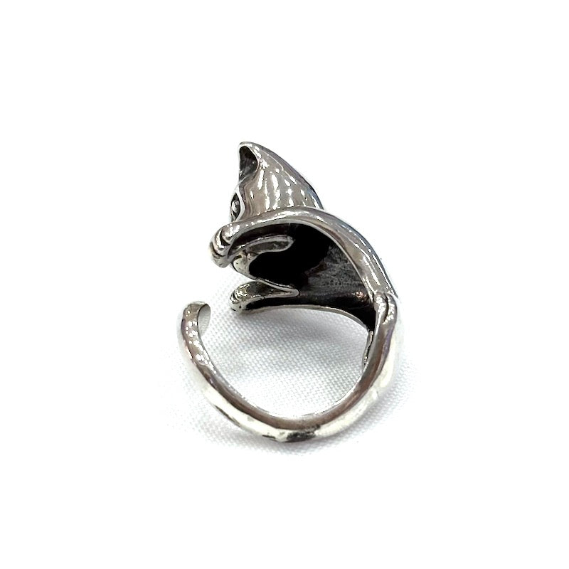 Unique Cat Design Ring