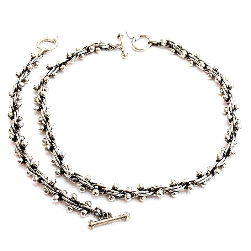 Small Size Silver Pearls Design Set