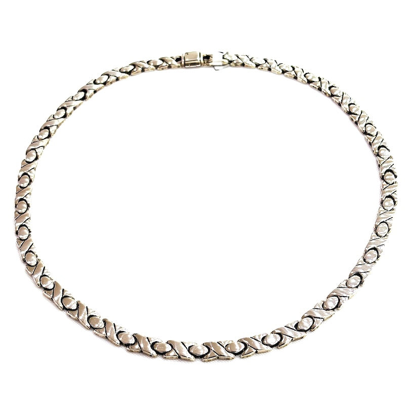 Beautiful Flat Links Style Necklace